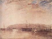 William Turner, Schiffsverkehr vor der Landspitze von East Cowes